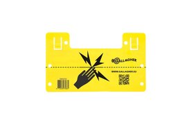 Gallagher EU-Warnschild universal