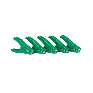 5x Gallagher Ersatz-Krokodilklemmen - grün