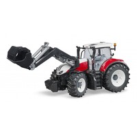 Bruder Traktor Steyr 6300 Terrus mit Frontlader 1:16