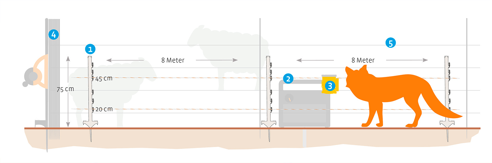 Die Fuchszaunlösungen von Gallagher - AgrarGIGANT