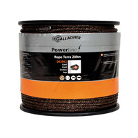 200 m Gallagher Seil PowerLine Cord (terra)