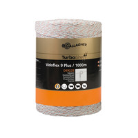 1000 m Gallagher Vidoflex 9 TurboLine Plus Weidezaunlitze (weiß)