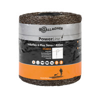 400 m Gallagher Weidezaunlitze Vidoflex 6 (terra)
