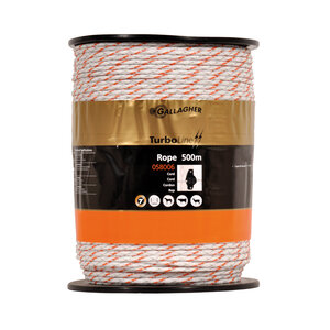 500 m Gallagher Weidezaunseil TurboLine Cord (weiß)