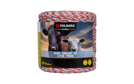 Pulsara Weidezaunlitze Pro Plus (weiß) - 400 m