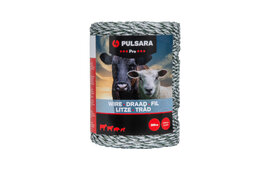 Pulsara Weidezaunlitze Pro (weiß) - 200 m