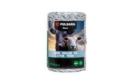 Pulsara Weidezaunlitze Basic (weiß) - 200 m