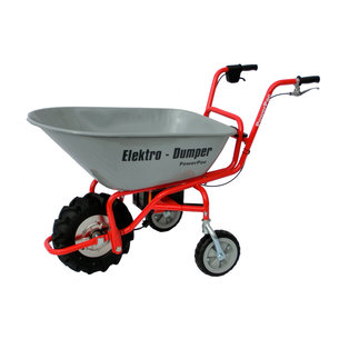 PowerPac Elektro-Dumper ED120 Akkuschubkarre mit 115 l Mulde