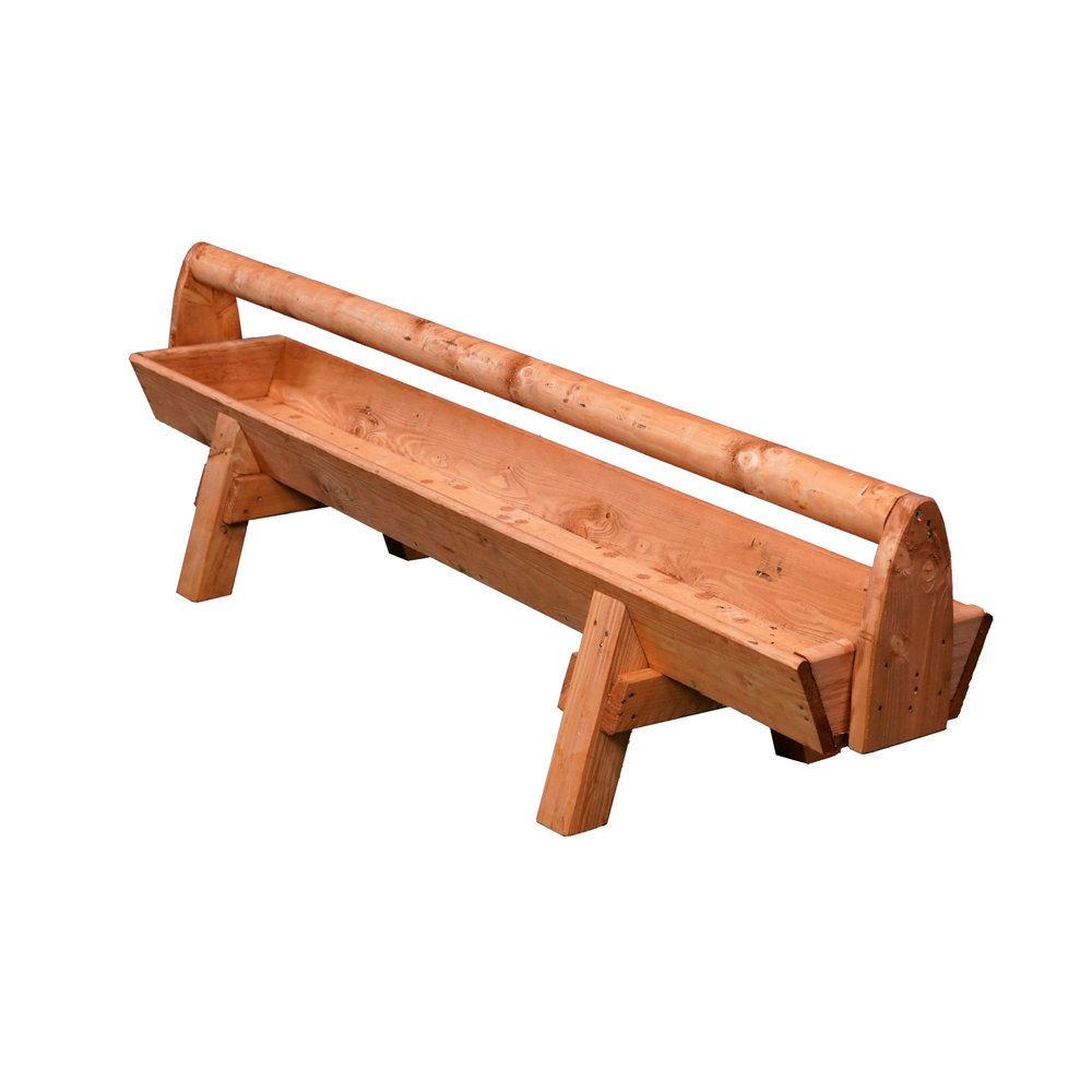 Futtertrog Aus Holz Für Vögel & Tauben – 37/70/90/120 Cm Länge, Mit Aufklappbarem Deckel, EU-gefertigt, Futterhaus Für Geflügel