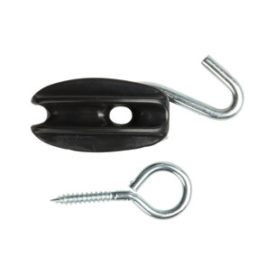Pulsara Abspann- und Eckisolator mit Haken & Öse