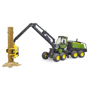 Bruder John Deere 1270G Harvester mit 1 Baumstamm 1:16