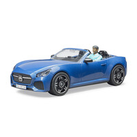 Bruder Roadster mit Fahrer 1:16