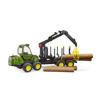 Bruder John Deere 1210E Rückezug und  1:16