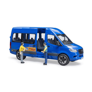 Bruder MB Sprinter Transfer mit Fahrer und Fahrgast 1:16
