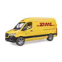 Bruder MB Sprinter DHL mit Fahrer 1:16