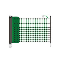 Euronetz Kaninchennetz - 50 m / 65 cm mit Einzelspitze (grün)