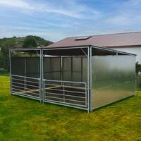 Weideschutzhütte - doppelt (4 x 3 m) - zerlegbar