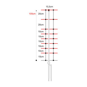 Horinetz High Energy 105 cm/50 m (Doppelspitze)