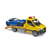 Bruder MB Sprinter Autotransporter mit Roadster 1:16