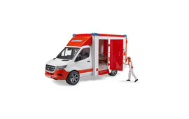 Bruder MB Sprinter Ambulanz mit Fahrer 1:16