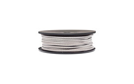 Gallagher Elastisches Seil/Cord (Bungee) - weiß/schwarz - 50 m