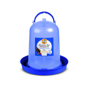 Geflügeltränke aus Kunststoff - versch. Größen (blau)