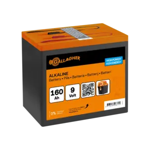 Gallagher Alkaline Batterie 9V/160 Ah