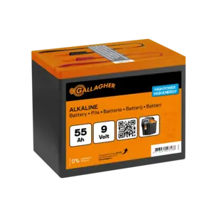 Gallagher Alkaline Batterie 9V/55 Ah