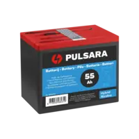 Pulsara Hybrid-Alkaline Batterie 9V/55 Ah