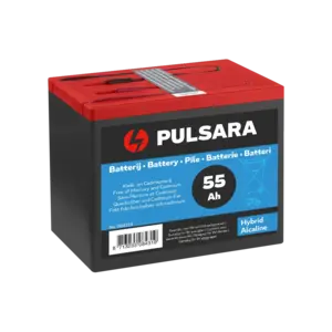 Pulsara Hybrid-Alkaline Batterie 9V/55 Ah