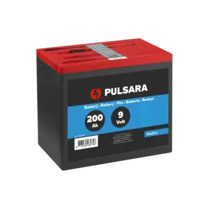 Pulsara Alkaline Batterie 9V/200 Ah