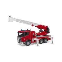 Bruder Scania Super 560R Feuerwehr mit Drehleiter 1:16