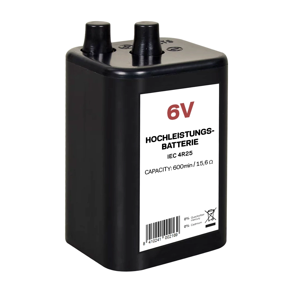 Batterie f&uuml;r Foxlights - 6 Volt