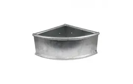 Growi Dreiecktrog für Pferde - feuerverzinkt