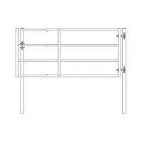 Growi Comfort Line FN Weidetor - 105-170 cm