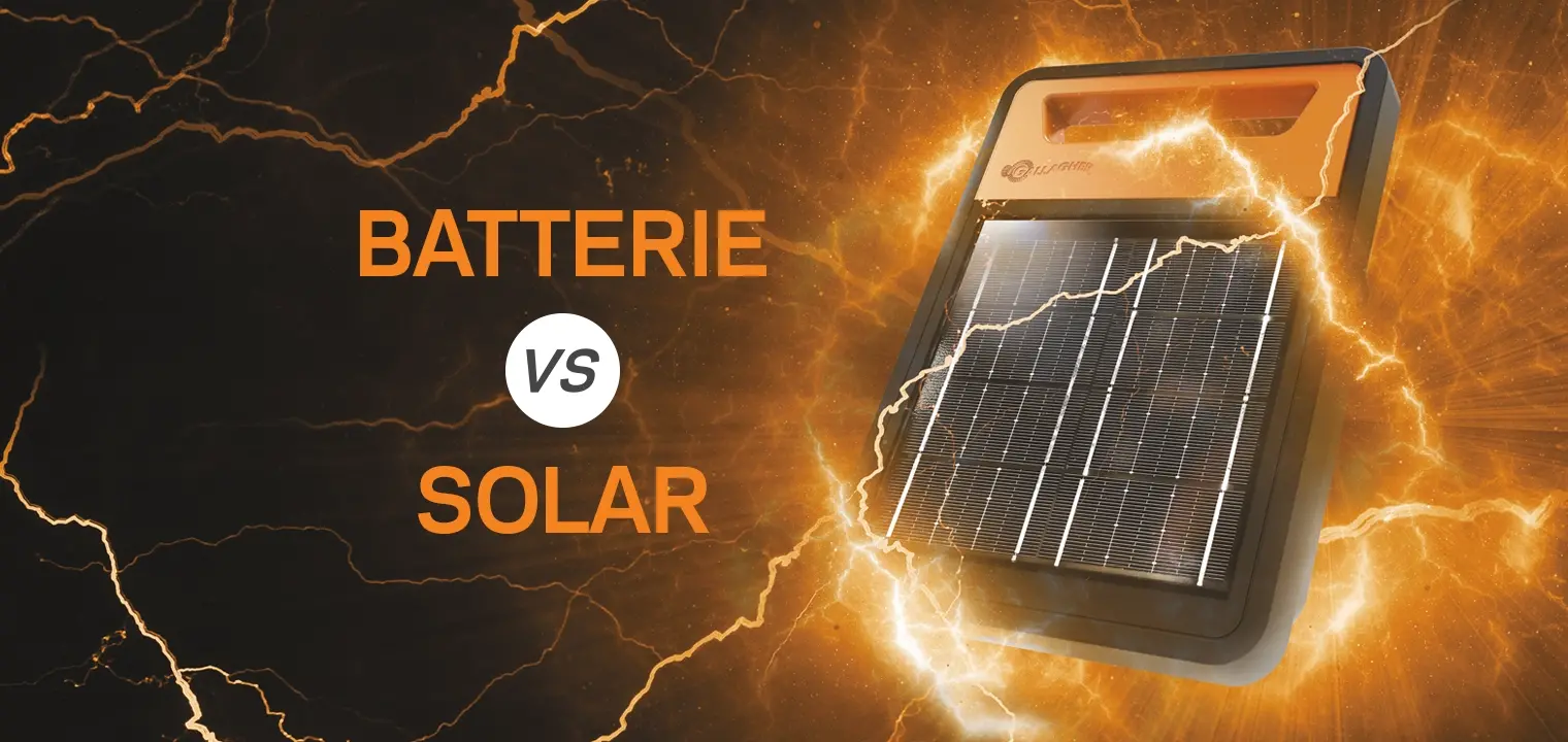 Batterie- vs. Solarweidezaungeräte - was ist die bessere Wahl?