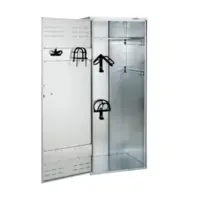 Growi Sattelschrank mit Geschirrhalter - 190 x 90 x 75 cm - Profischloss