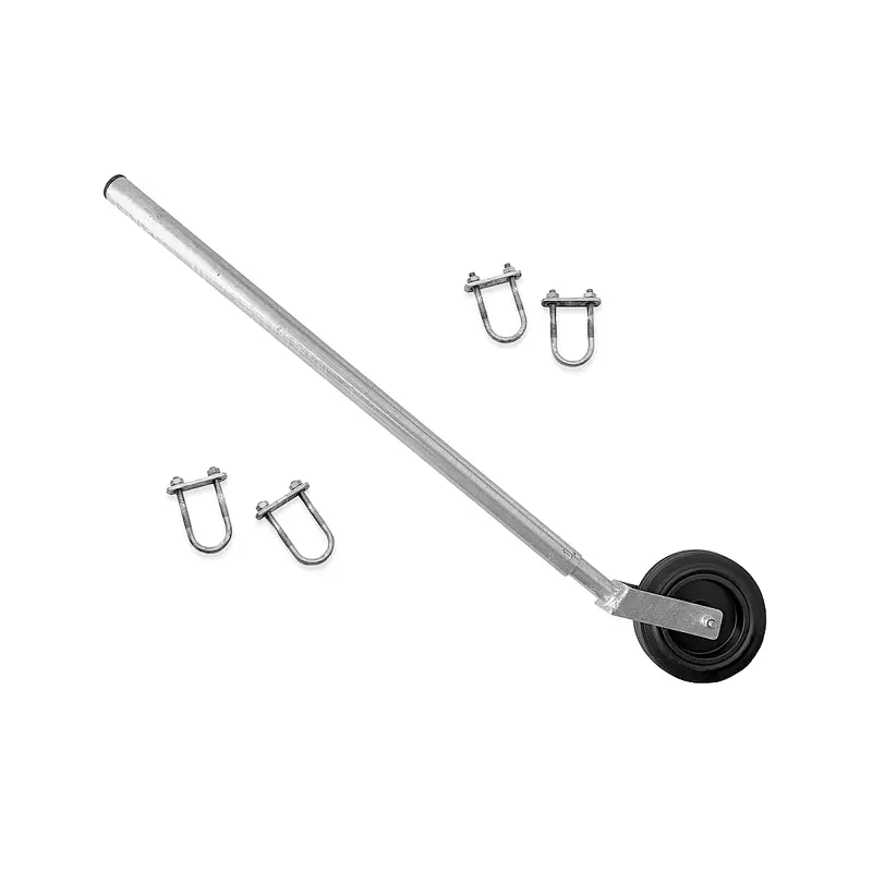 Gefederte Stützrolle Für Gartentore – 4 Zoll, 100mm, 60kg Tragkraft, Inkl. DHL-Versand