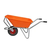 Growi Schubkarre Compact - 120 l - orange