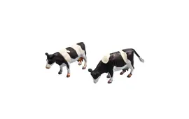 Kids Globe Kühe schwarz/weiß stehend 1:32 (2 Stück)