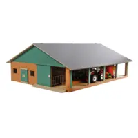 Kids Globe Kuhstall mit Melkanlage 1:32