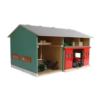 Kids Globe Werkstatt mit Lagerraum 1:32