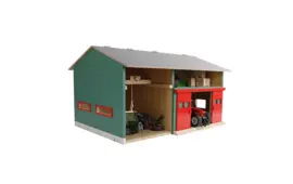 Kids Globe Werkstatt mit Lagerraum 1:32