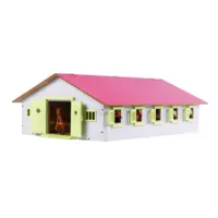 Kids Globe Pferdestall mit 9 Boxen 1:32