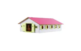 Kids Globe Pferdestall mit 9 Boxen 1:32