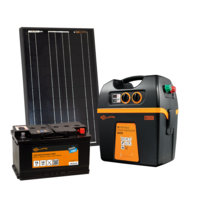 Gallagher Solarset S230 mit Solarmodul und Akku