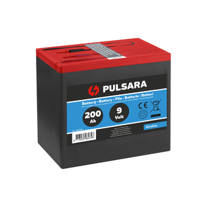 Pulsara Alkaline Weidezaunbatterie 9V/200 Ah