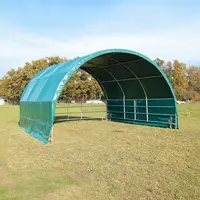 Growi Rundbogen-Weidezelt - 6 x 6 m (mit Panels)