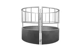Rundballenraufe/Rundraufe - 160 x 120 cm