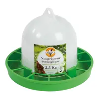 Kunststoff-Futterautomat für Hühner - 2,5 kg